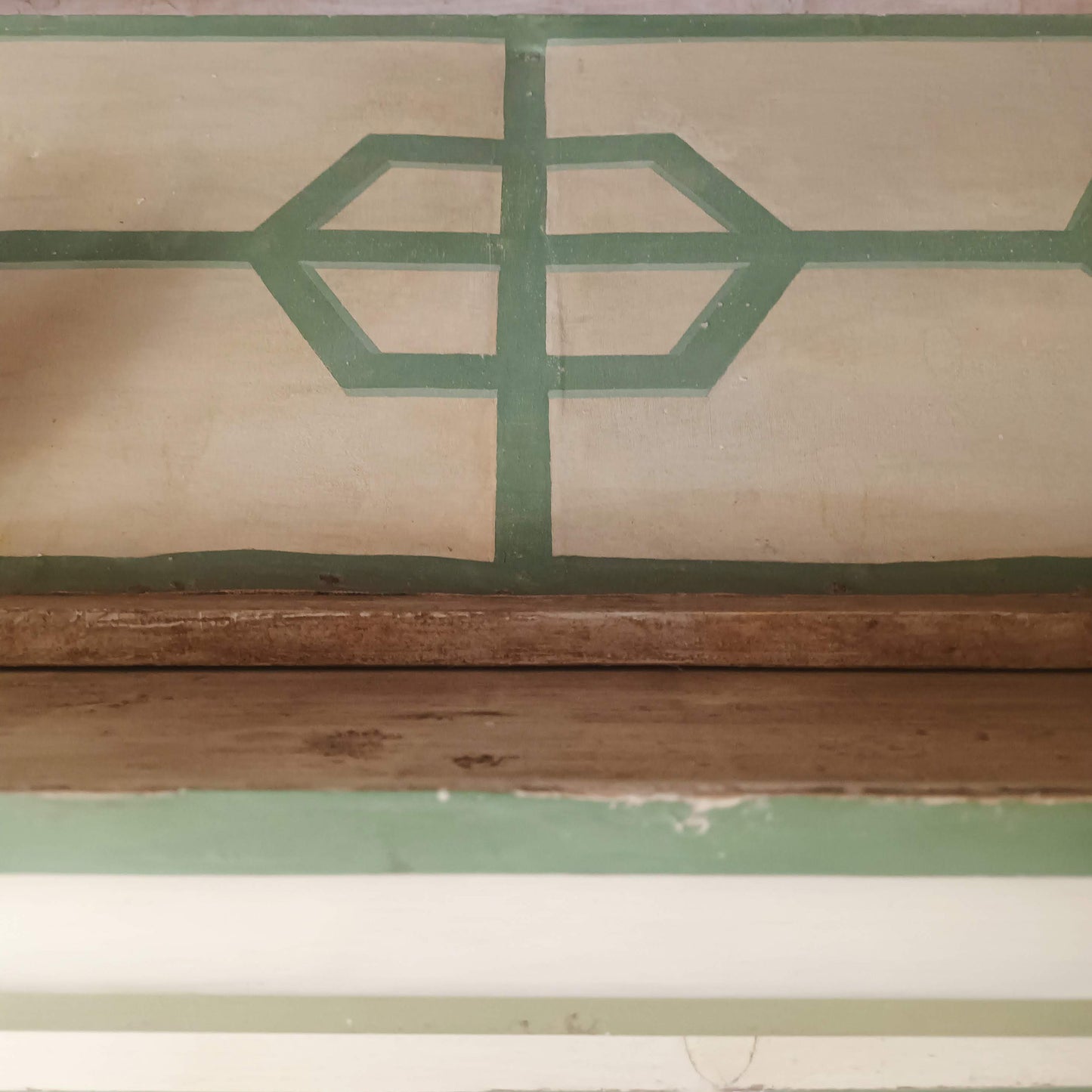 An Edwardian Freestanding Four Poster Bed