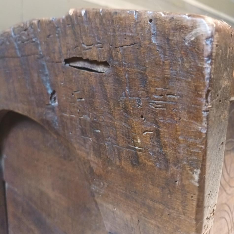 Scandinavian Carved Beechwood Coffer
