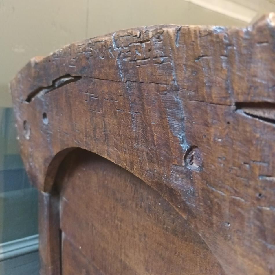Scandinavian Carved Beechwood Coffer