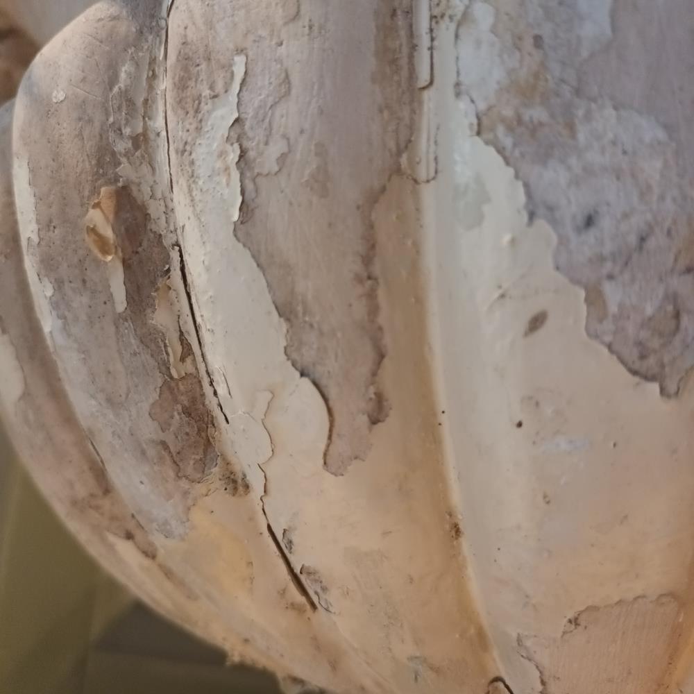 A Pair Of 19th Century Limestone Urns