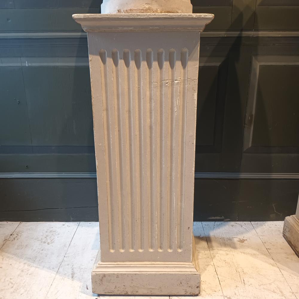 A Pair Of 19th Century Limestone Urns