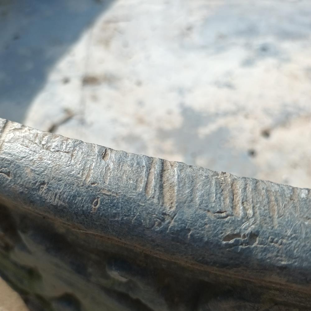 A Huge Edwardian Lead Planter