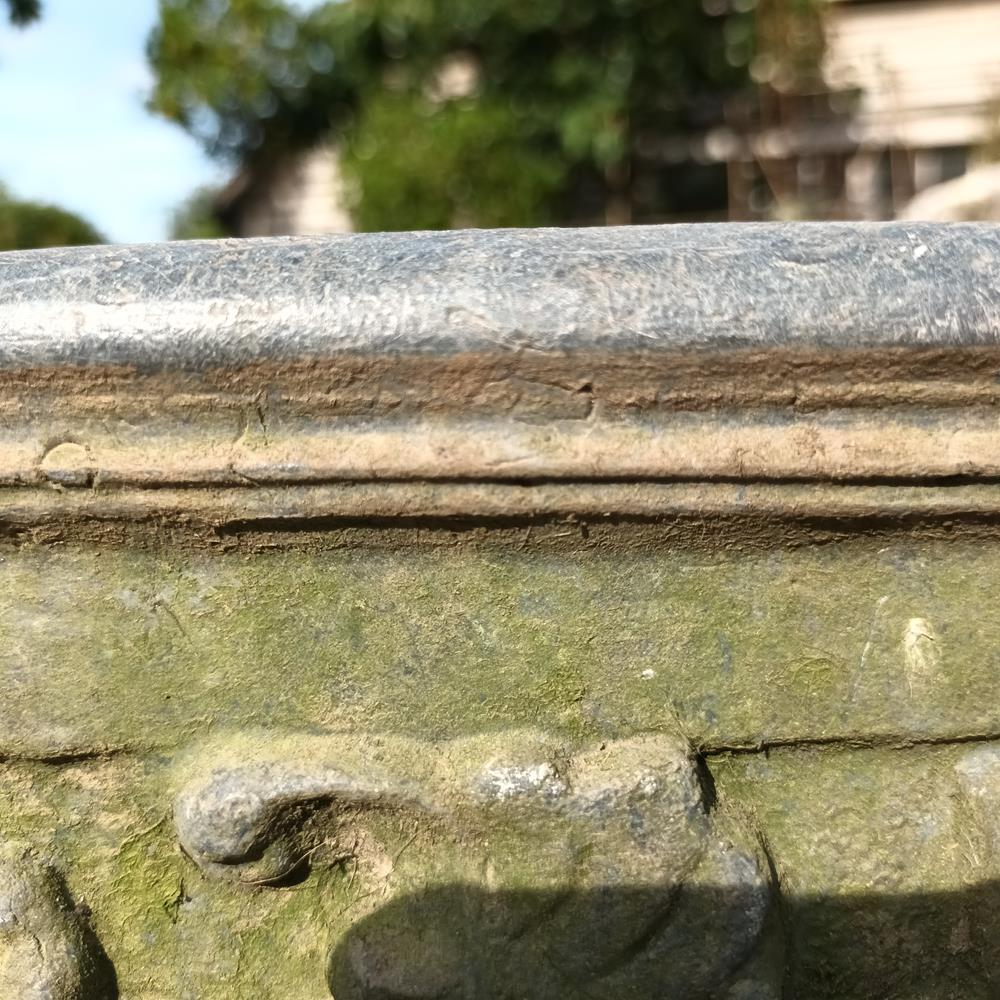 A Huge Edwardian Lead Planter