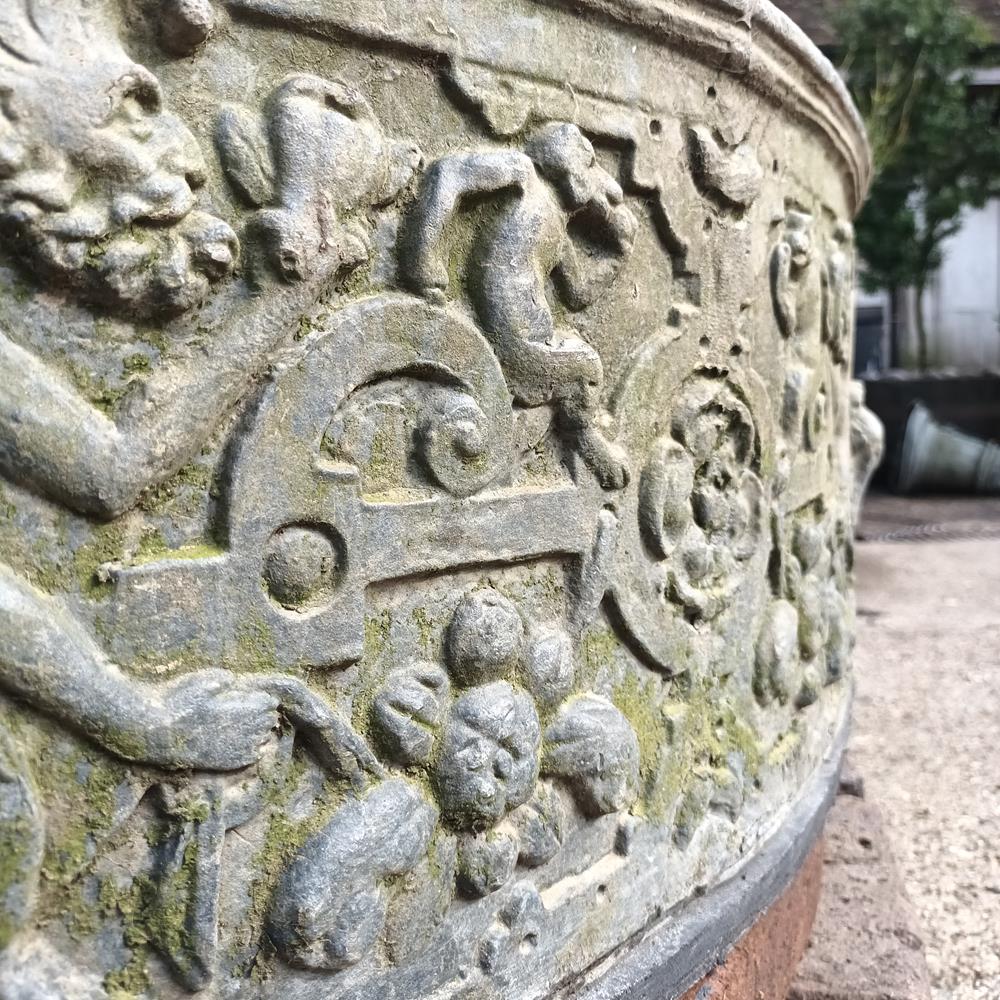 A Huge Edwardian Lead Planter