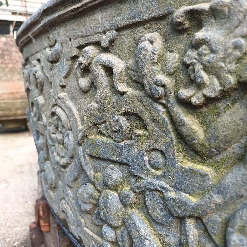 A Huge Edwardian Lead Planter