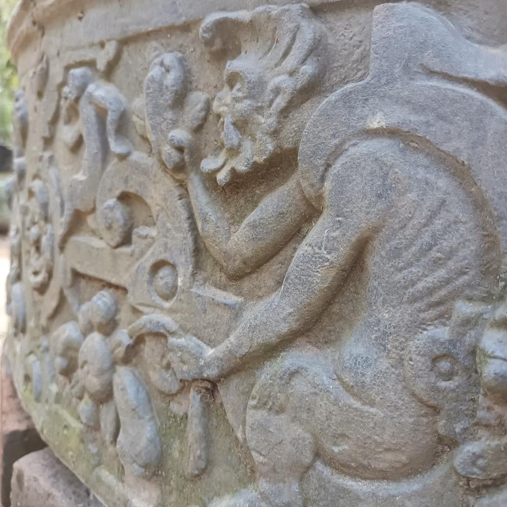 A Huge Edwardian Lead Planter