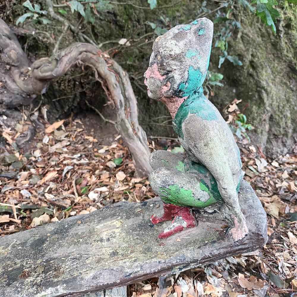 Irish Elf Seesaw Garden Statues