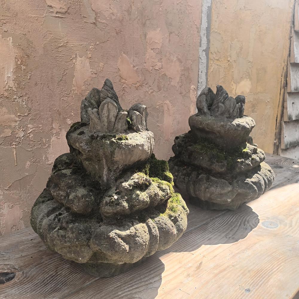 A Pair Of 19th Century Finials