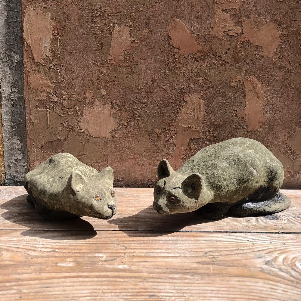 A Pair Of Cat Statues