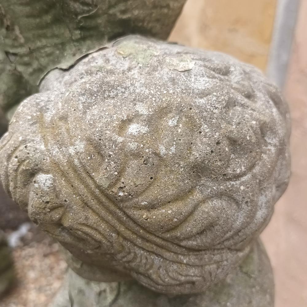 Mid 20th Century Cherub Fountain