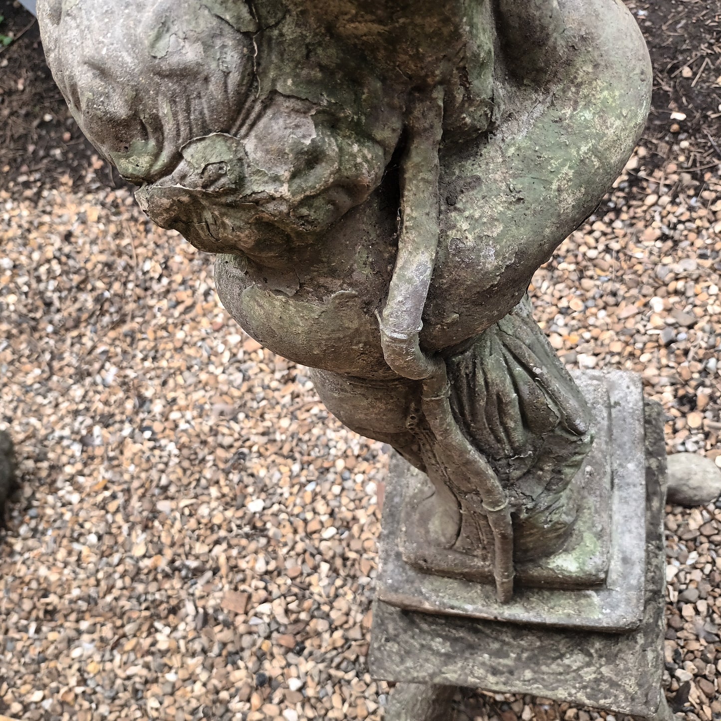 Mid 20th Century Cherub Fountain