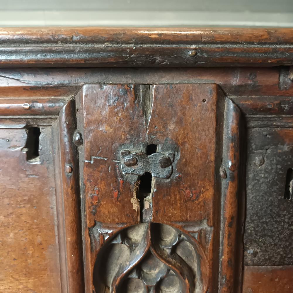 16th Century Walnut Coffer