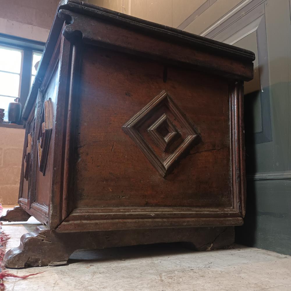 16th Century Walnut Coffer