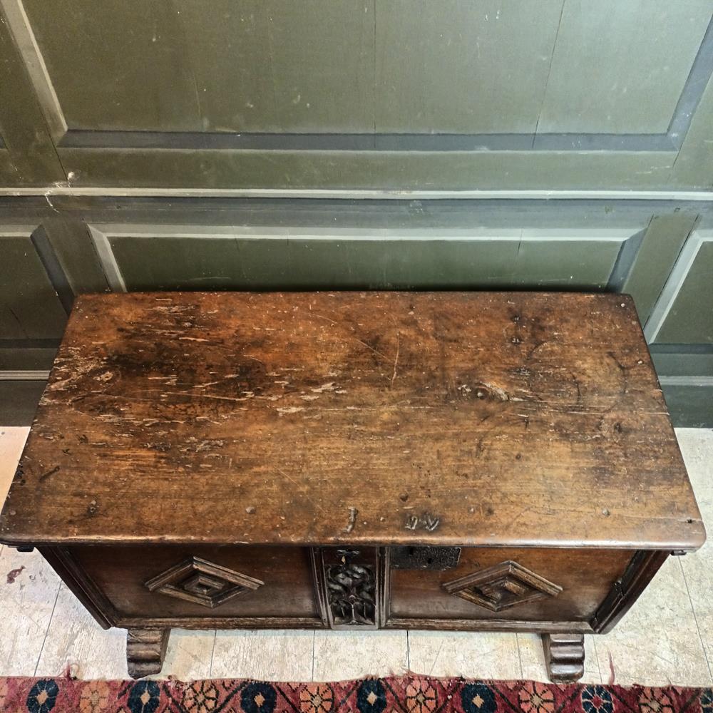 16th Century Walnut Coffer