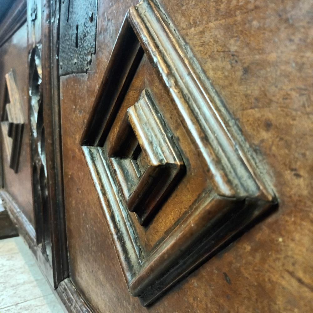 16th Century Walnut Coffer