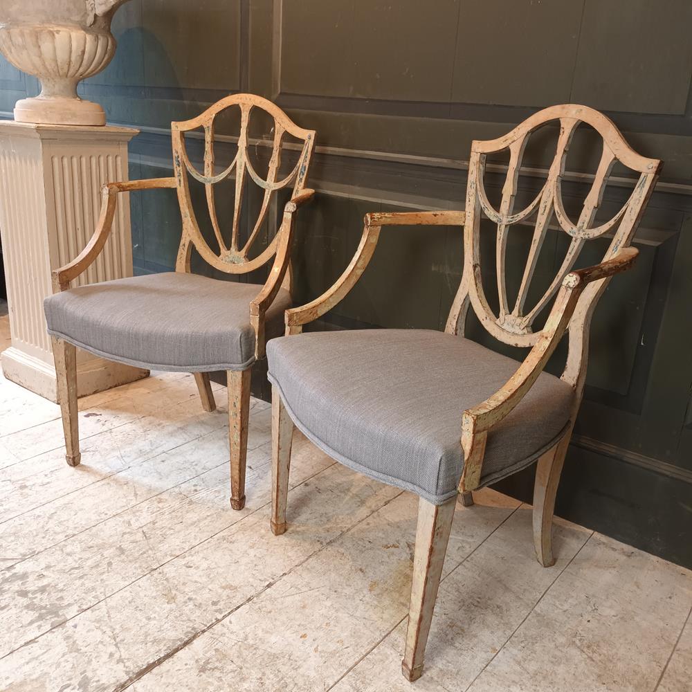 A Pair Of 19th Century Armchairs