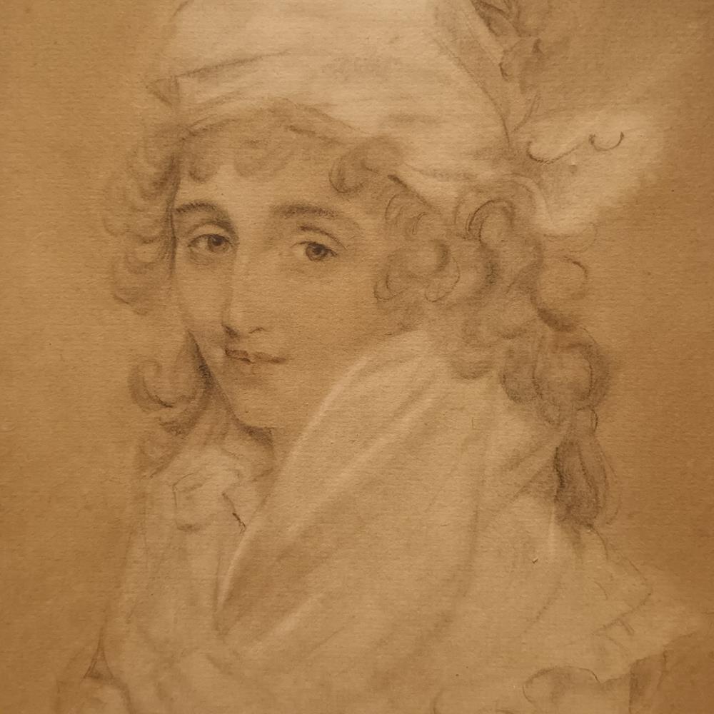 Oval Portrait Of Mrs Jordan, Prince Regent's Mistress