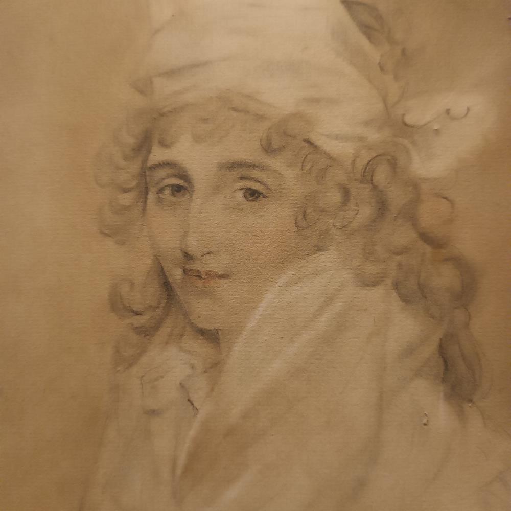 Oval Portrait Of Mrs Jordan, Prince Regent's Mistress