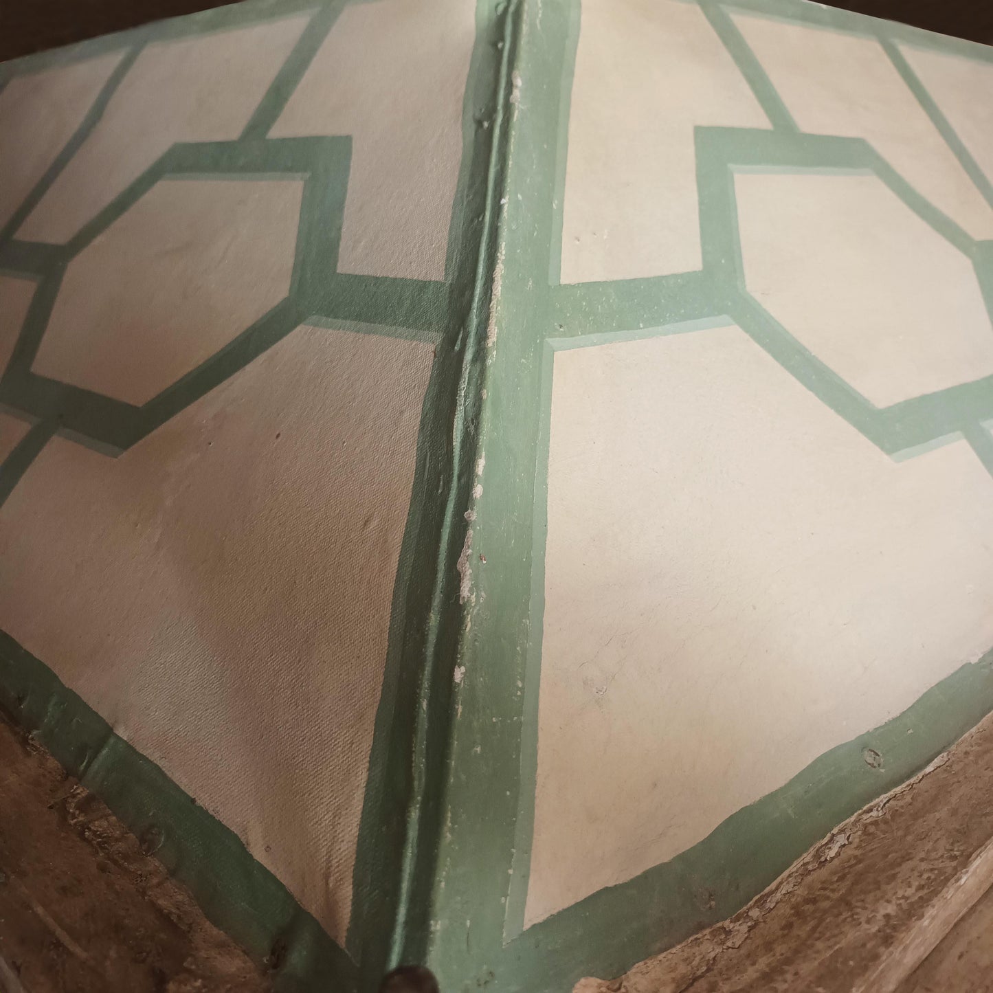 An Edwardian Freestanding Four Poster Bed