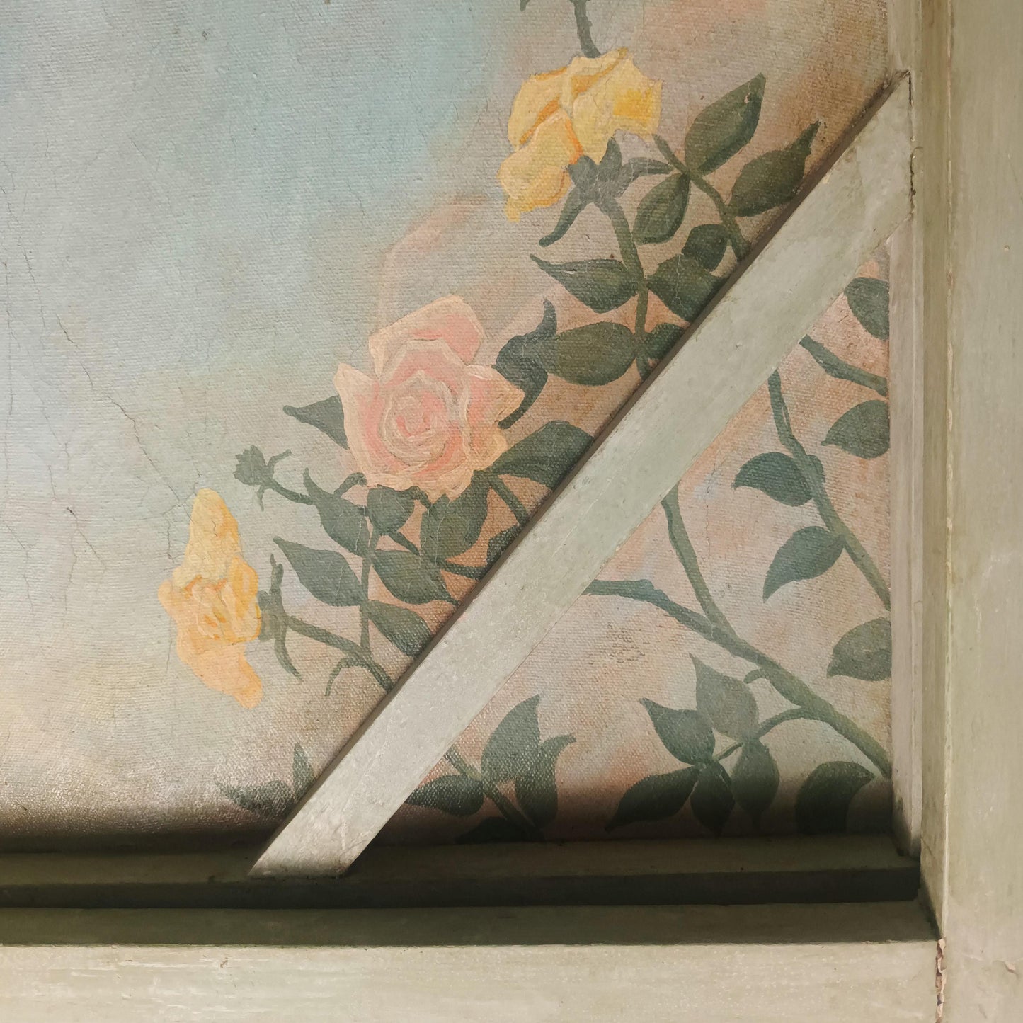 An Edwardian Freestanding Four Poster Bed