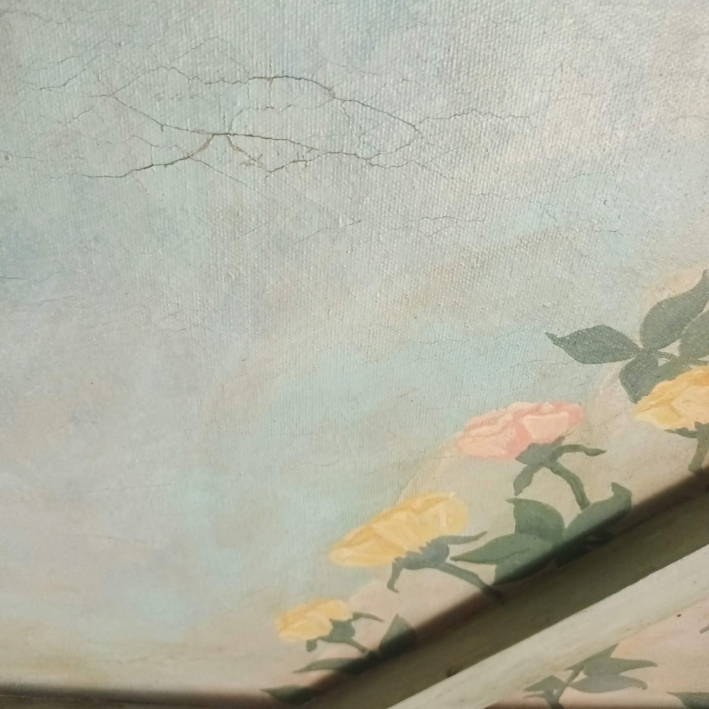 An Edwardian Freestanding Four Poster Bed