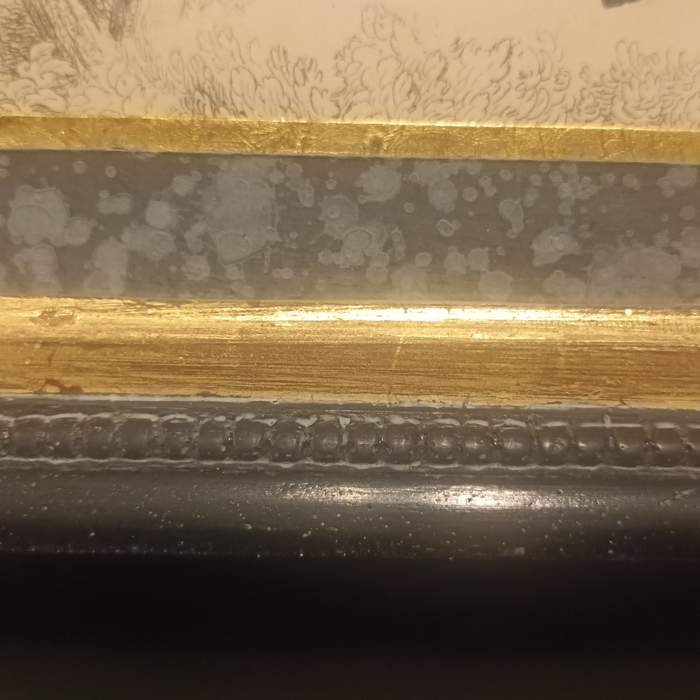 19th Century Framed Dog Engraving Pictures