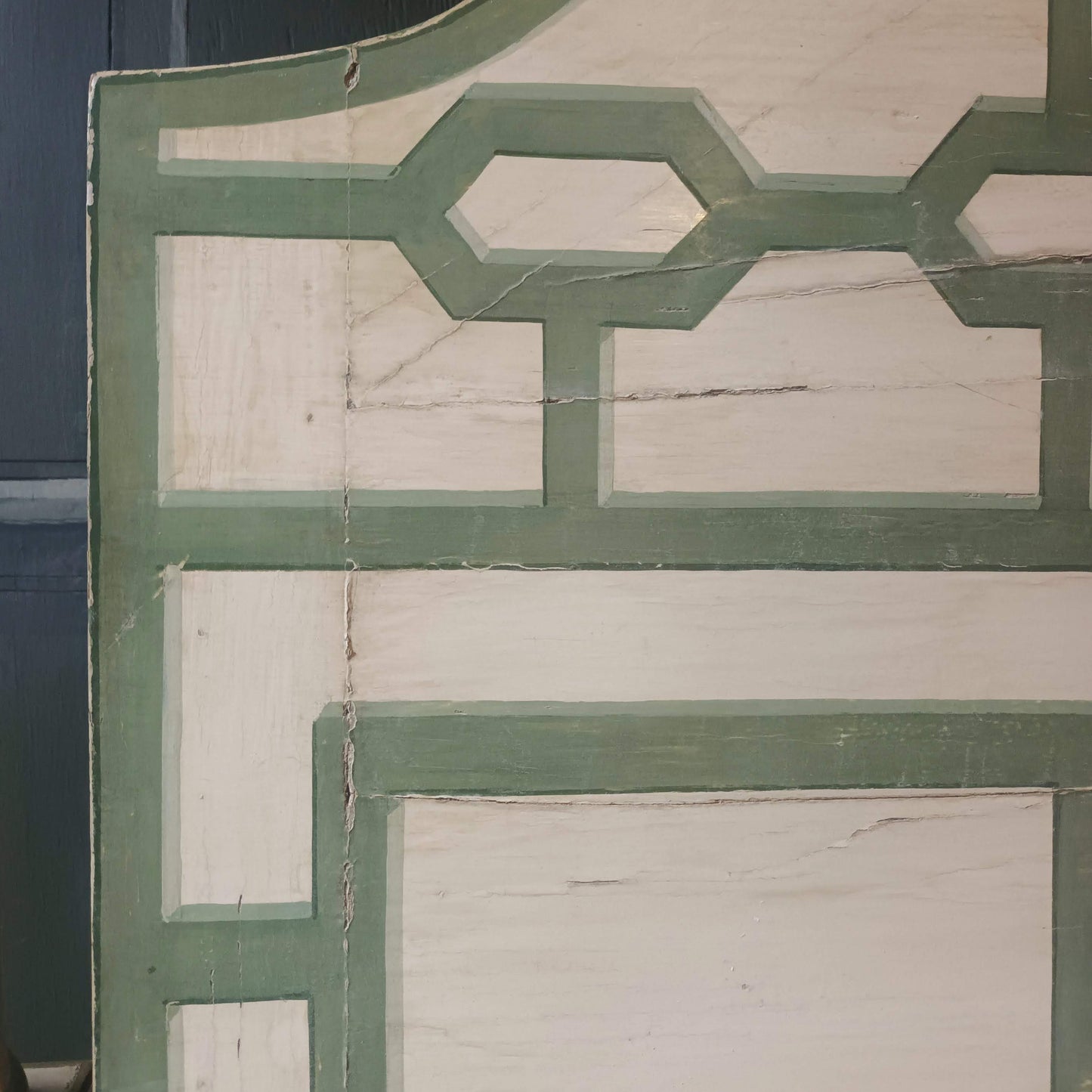 An Edwardian Freestanding Four Poster Bed