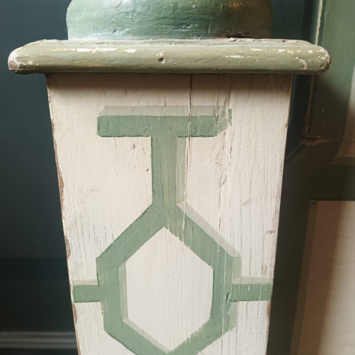 An Edwardian Freestanding Four Poster Bed