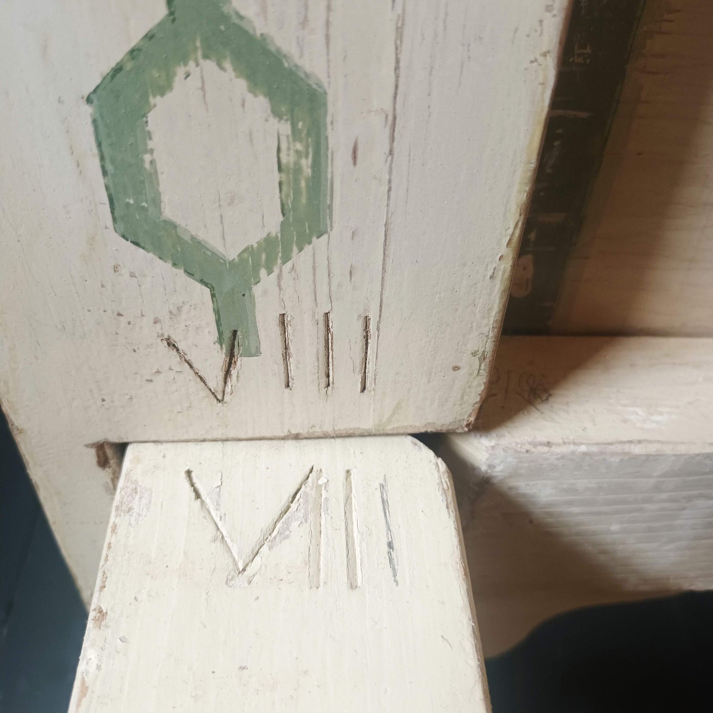 An Edwardian Freestanding Four Poster Bed