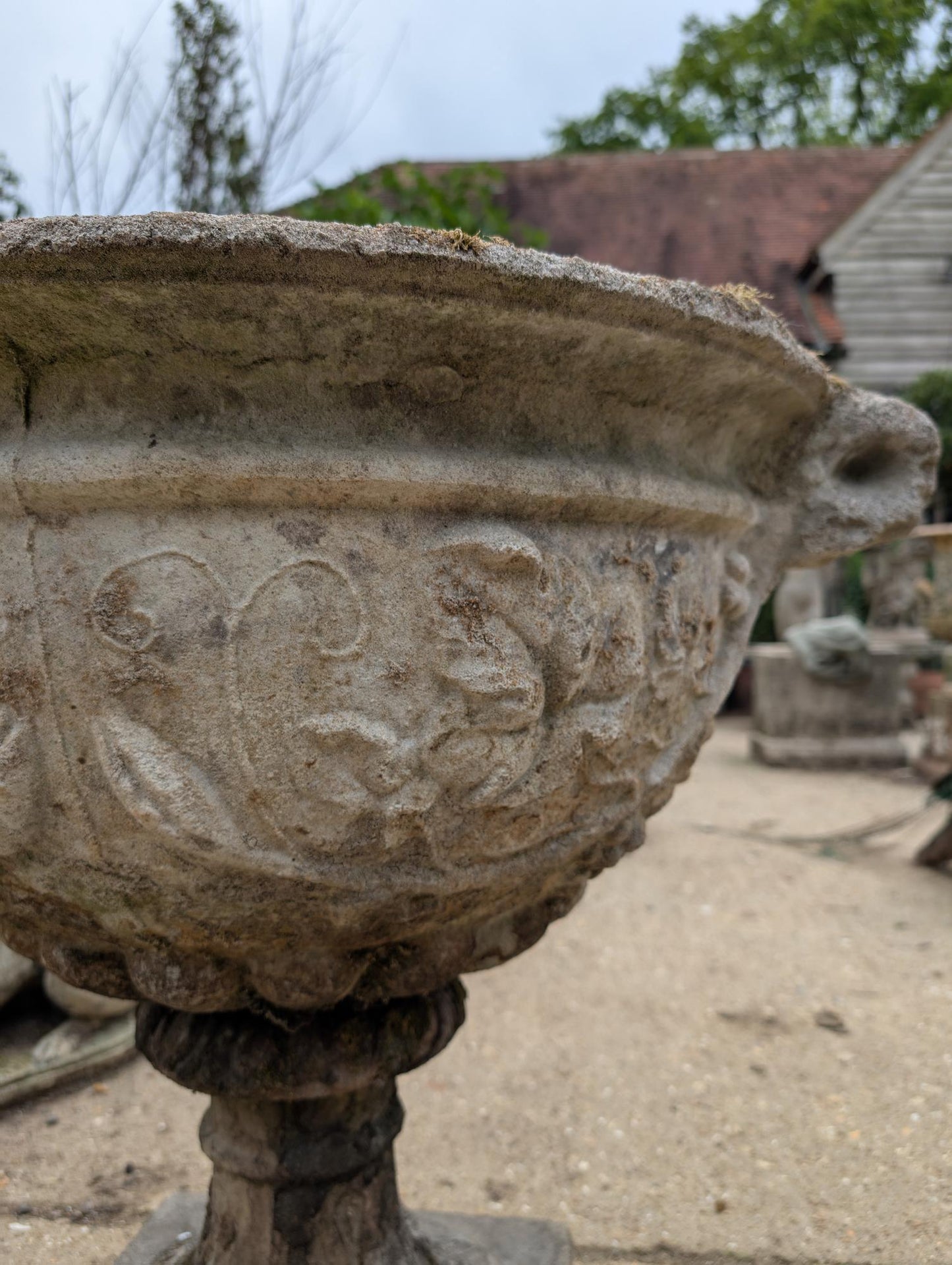 Mid 20th Century Garden Urn