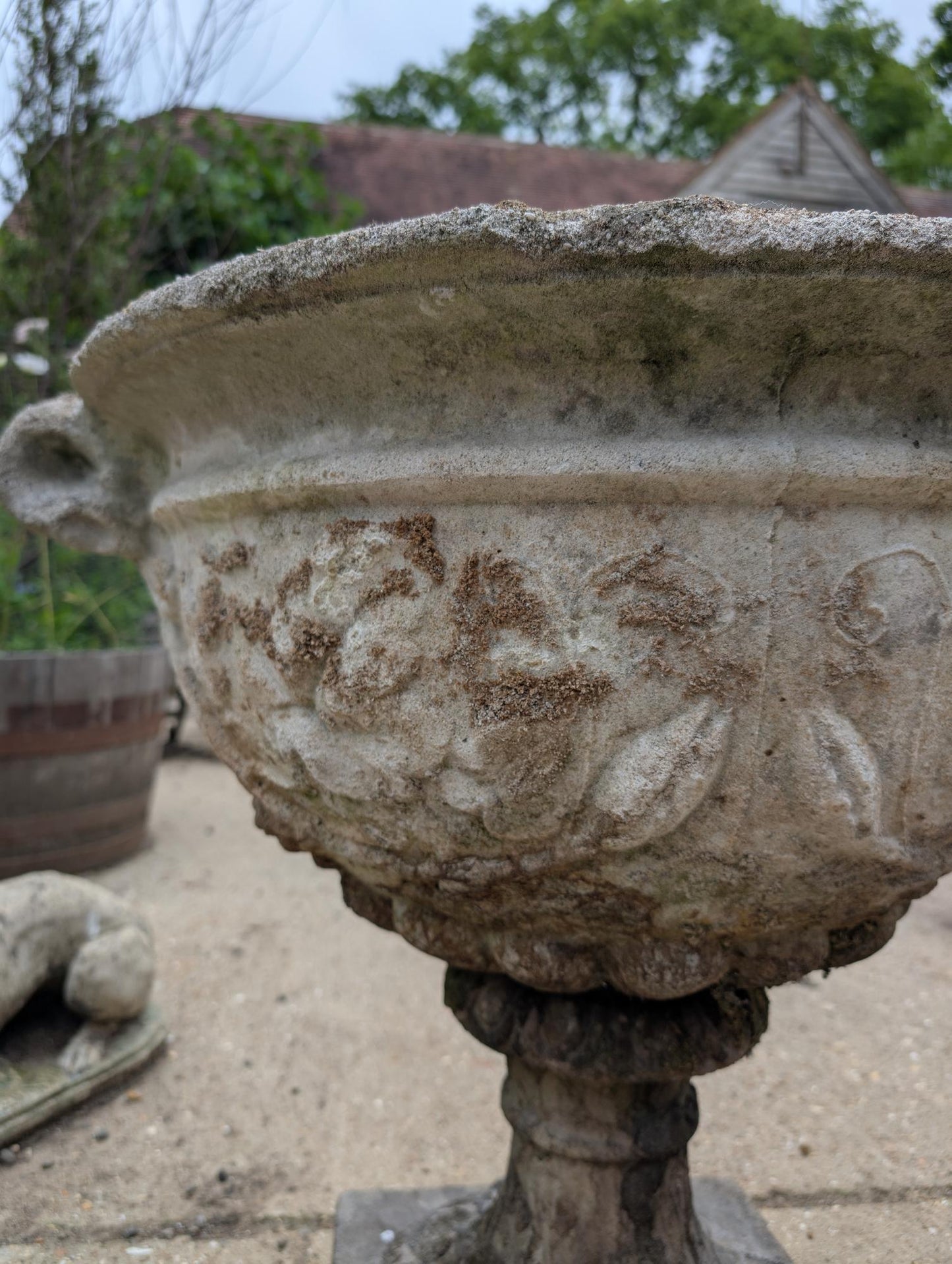 Mid 20th Century Garden Urn