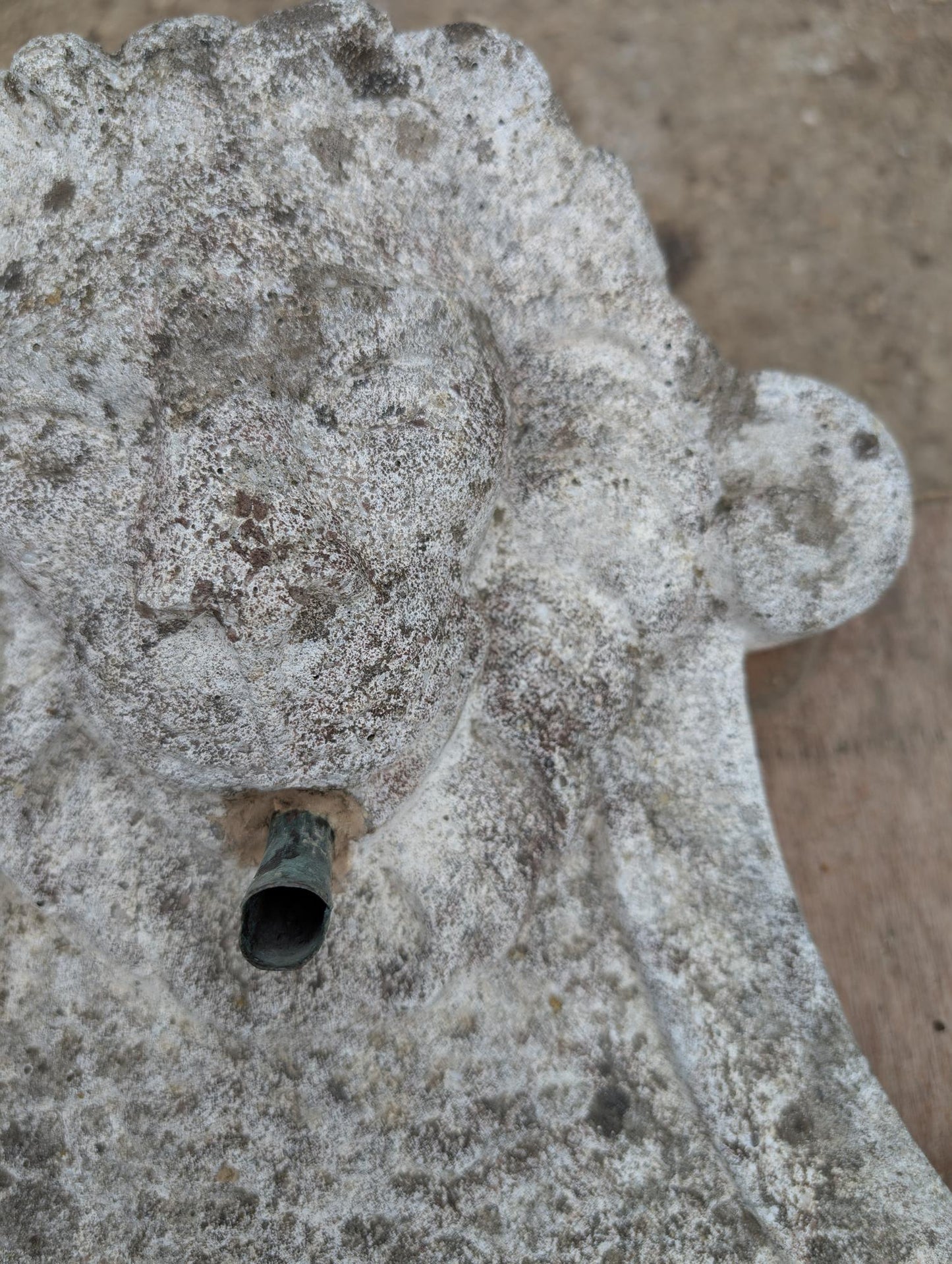 Marble Di Latte Garden Fountain, By Papina