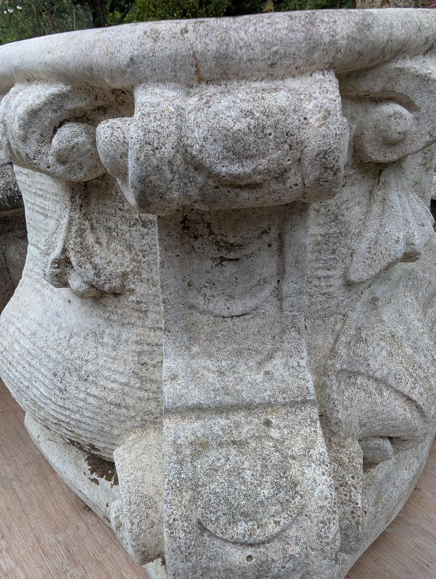 Marble Di Latte Garden Fountain, By Papina