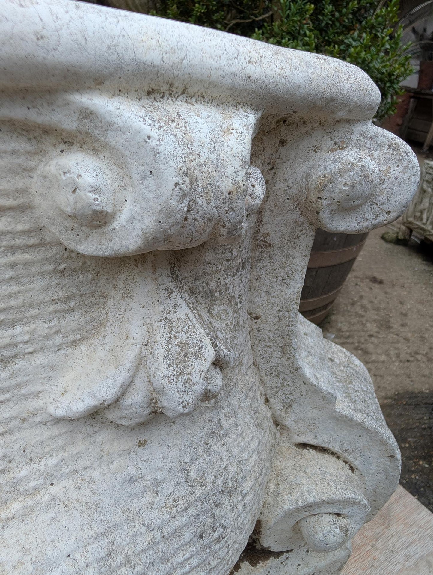Marble Di Latte Garden Fountain, By Papina