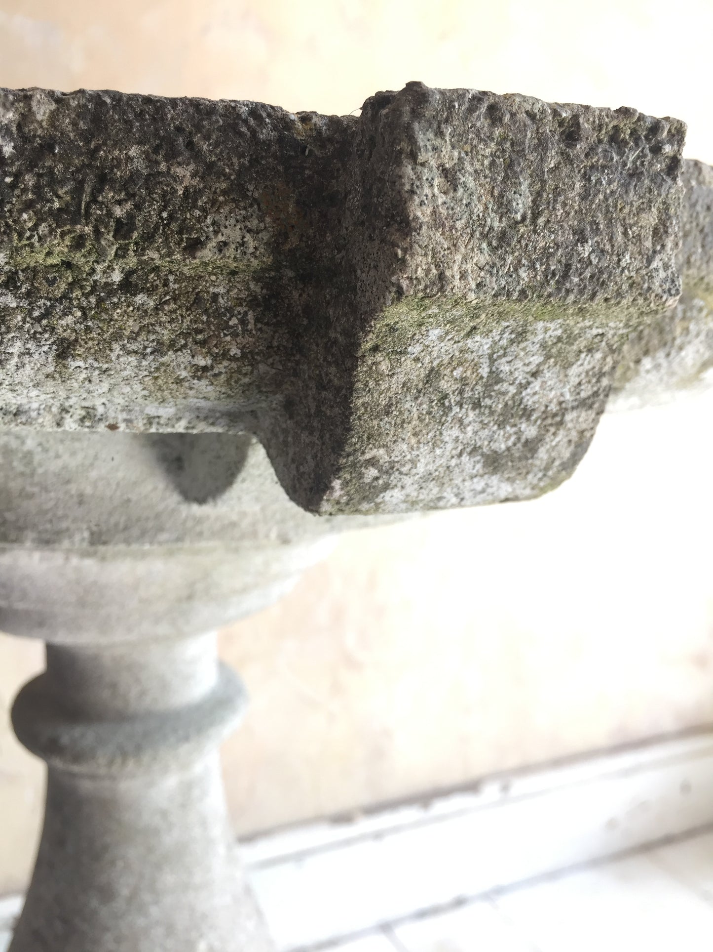 Composite Stone Bird Bath