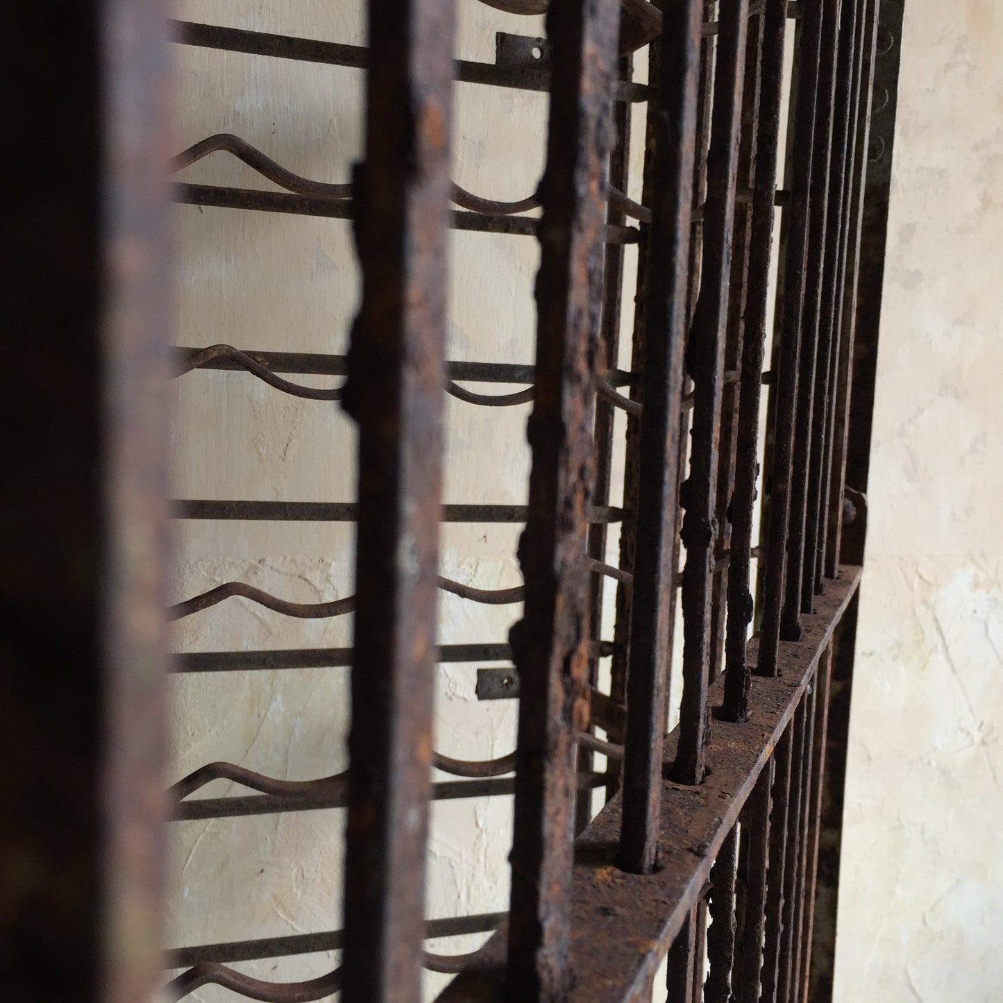 Iron Wine Rack