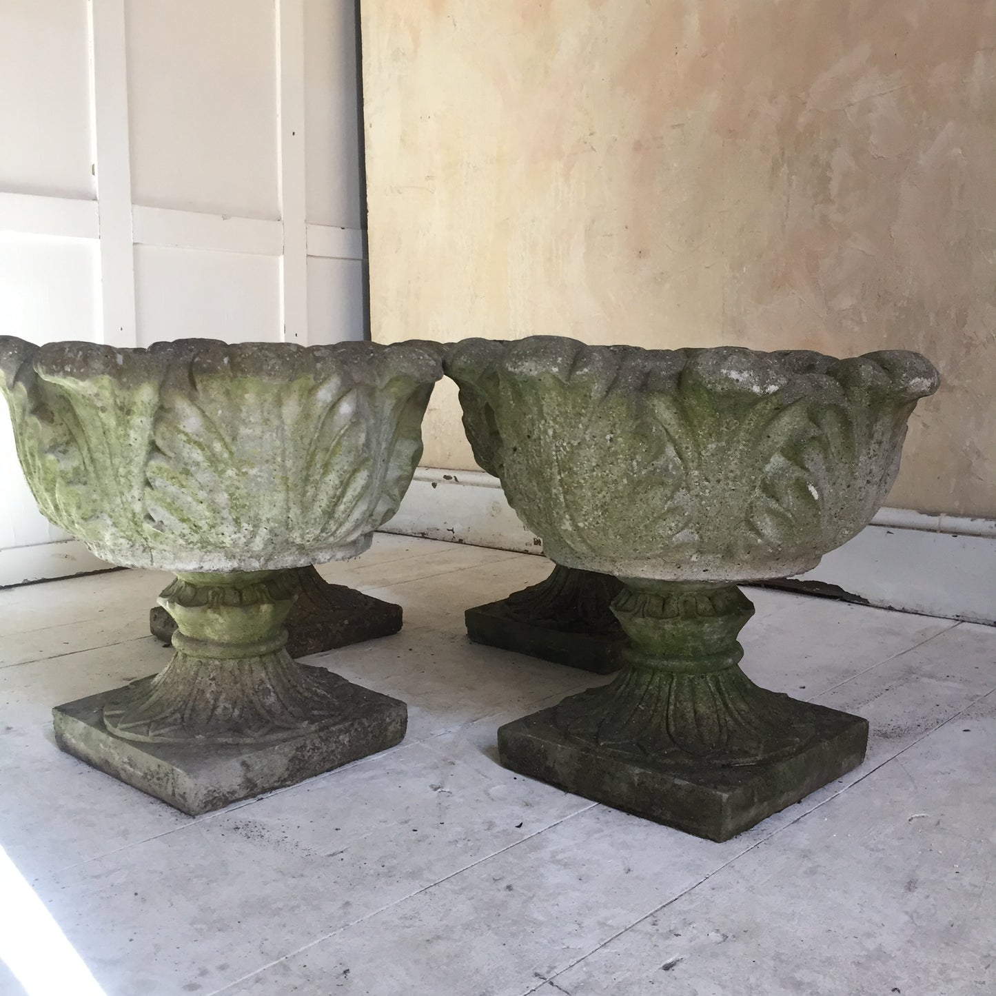 Set Of Four Urns