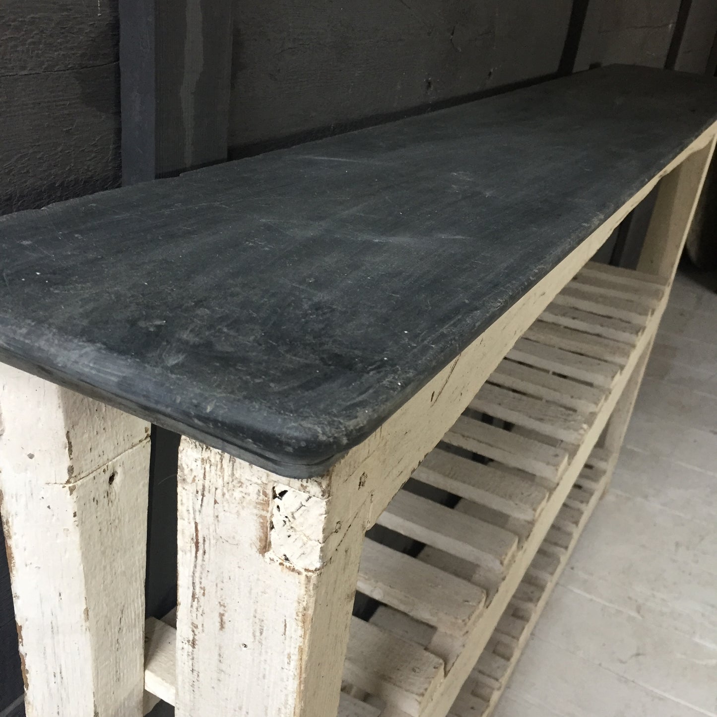 Painted Preparation Shelf