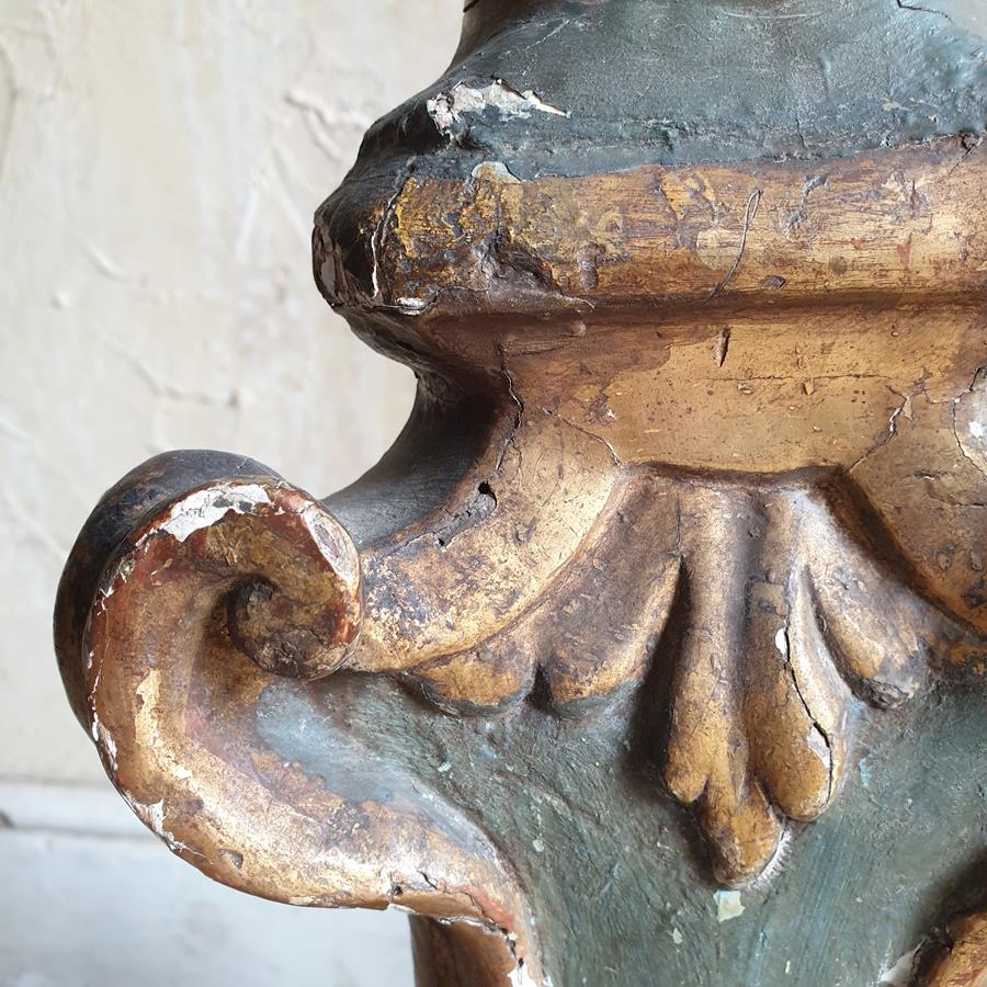 A Pair Of Pricket Candle Holders