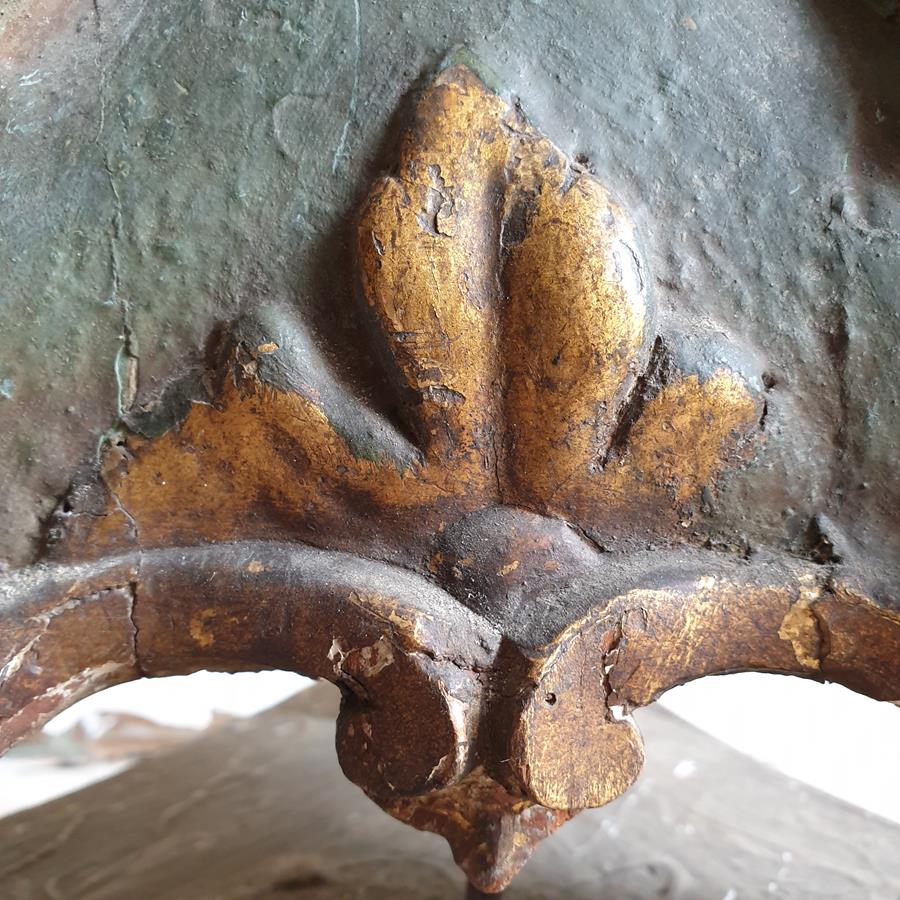 A Pair Of Pricket Candle Holders