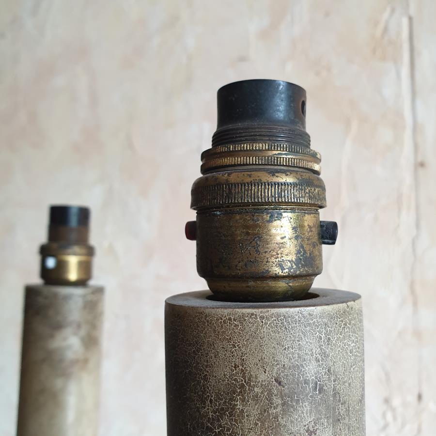 A Pair Of Pricket Candle Holders