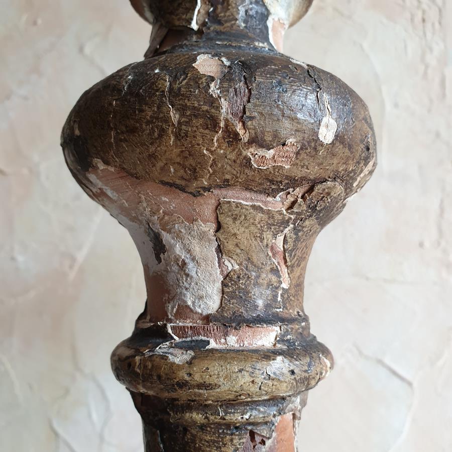 A Pair Of Pricket Candle Holders