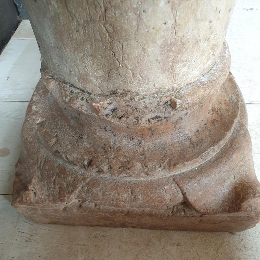 Italian Verona Marble Column