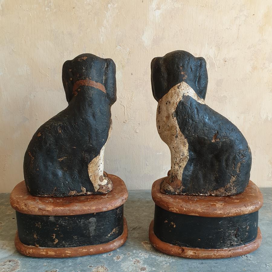Pair Of 19th Century Spaniels