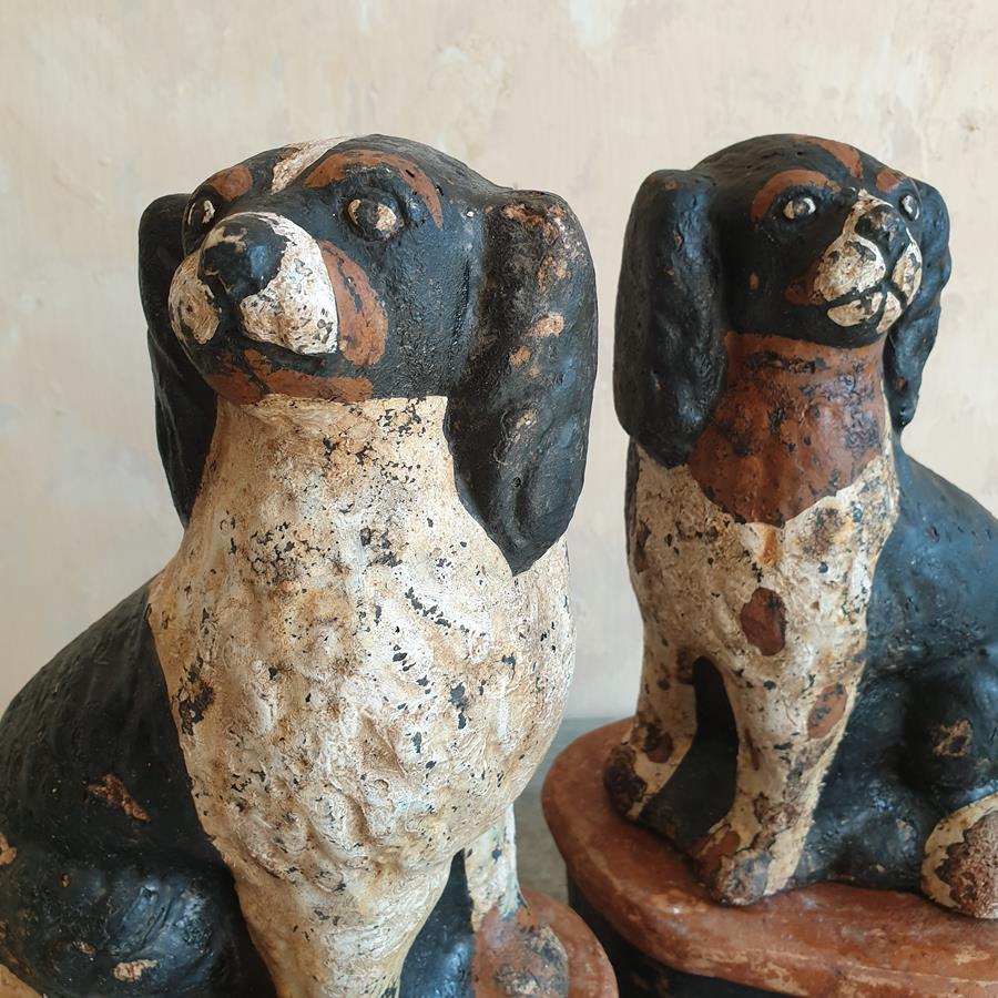 Pair Of 19th Century Spaniels