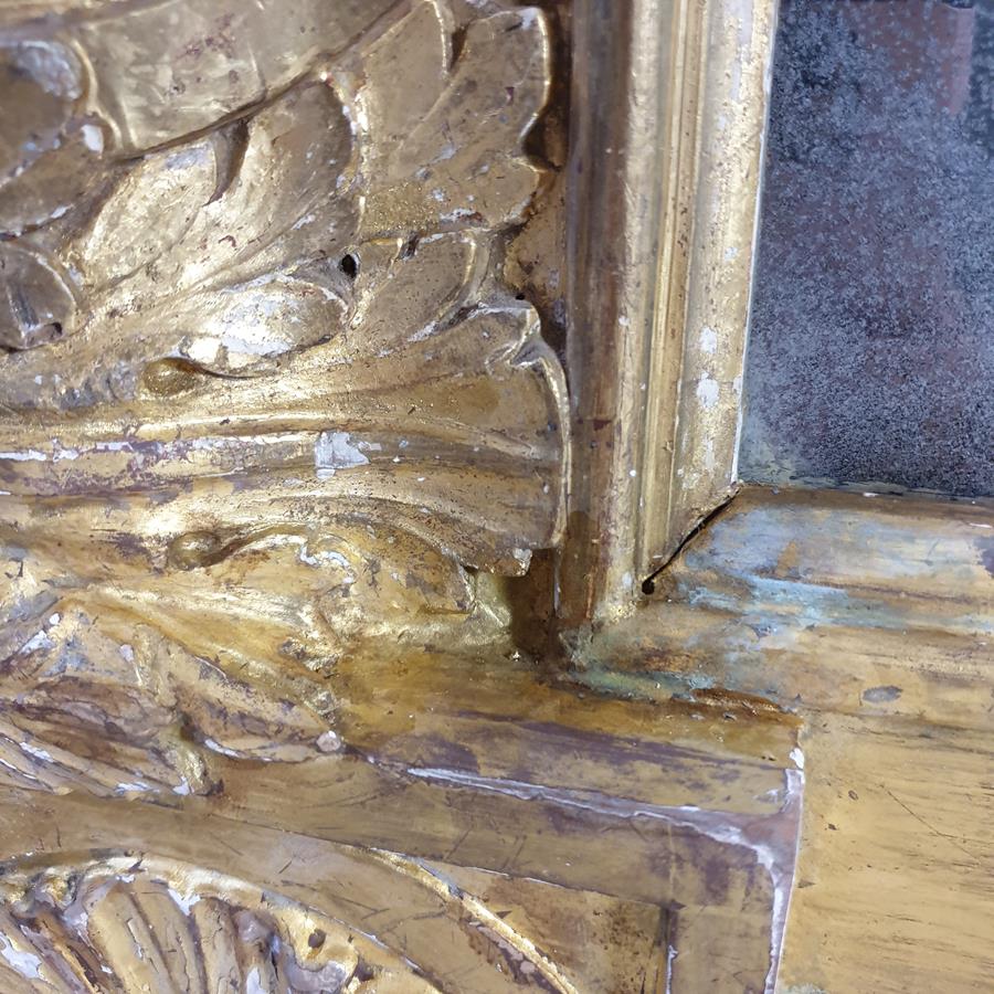 Huge Regency Gilt Mirror