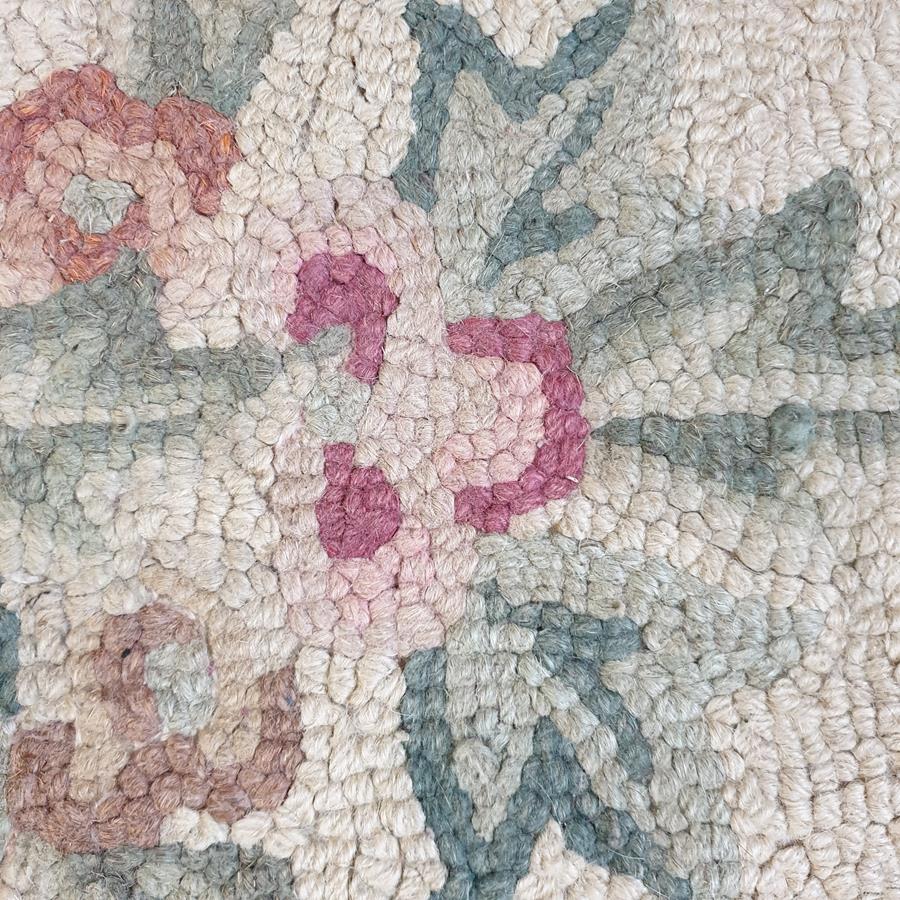 20th Century Oval Rag Rug