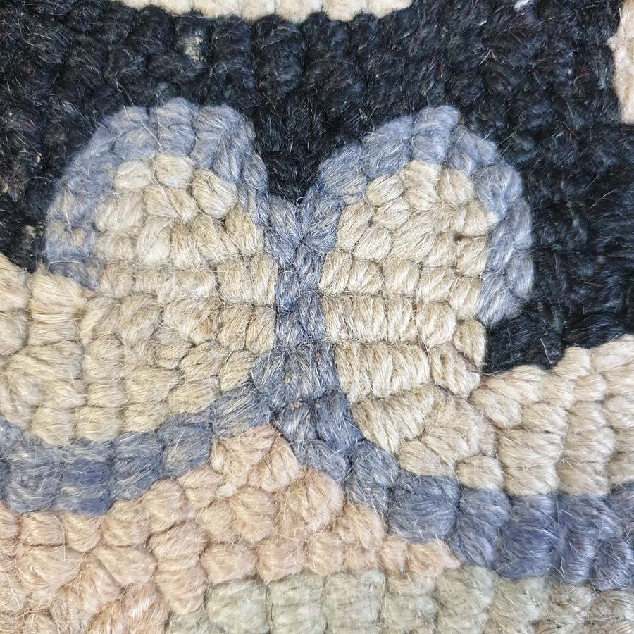 20th Century Oval Rag Rug