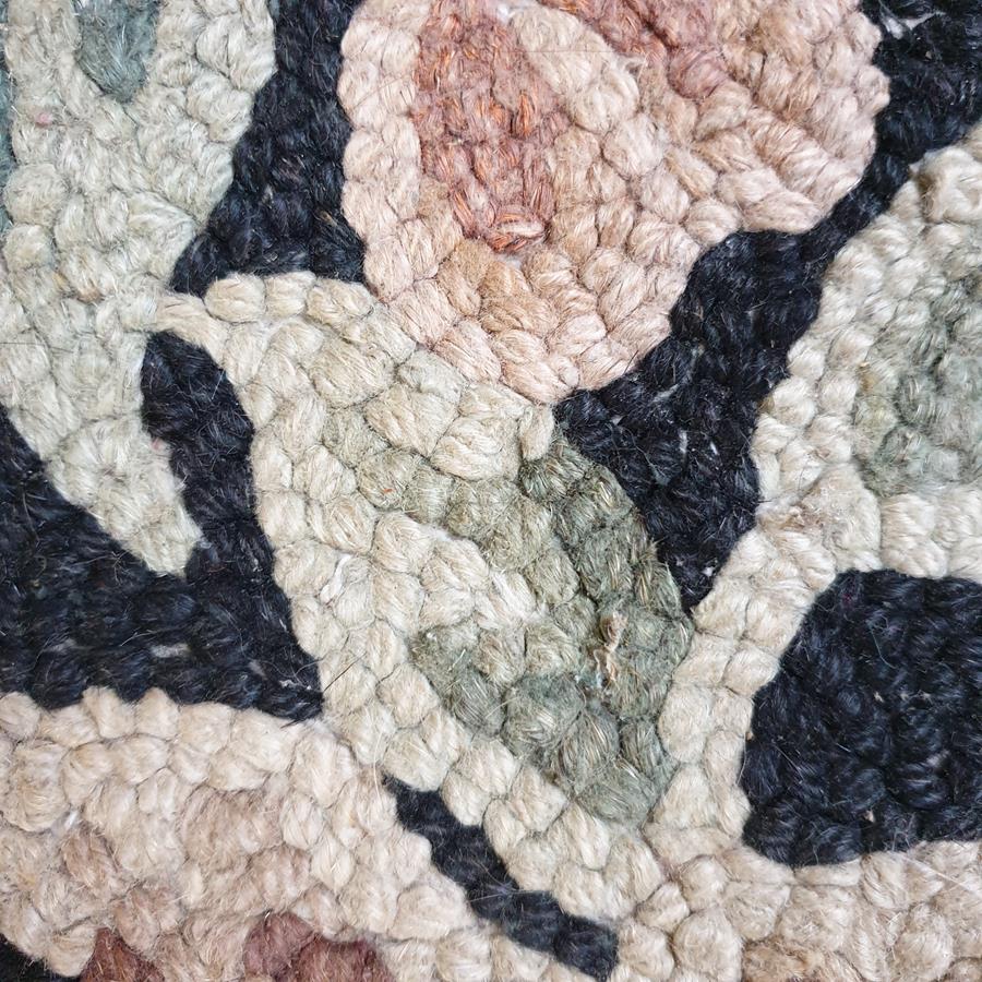 20th Century Oval Rag Rug