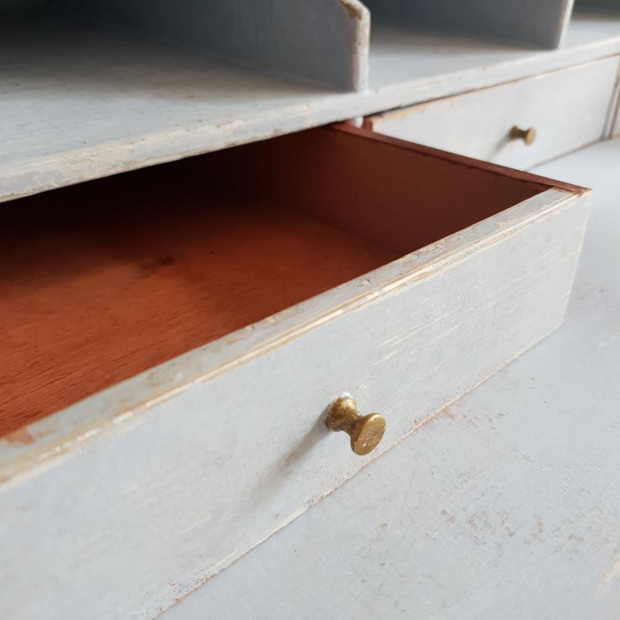 19th Century Glazed Bureau Cabinet